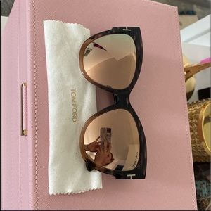 Gently used Tom Ford Anoushka Cat Eye sunglasses